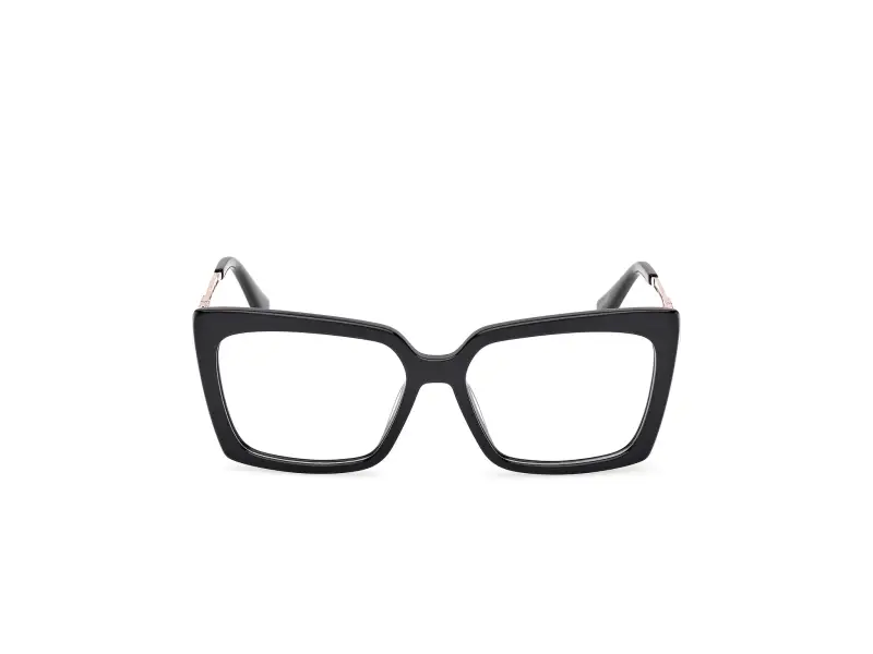 Donna GU50318 001 Montature da vista Acetato Nero Squadrata Normale miniatura 2