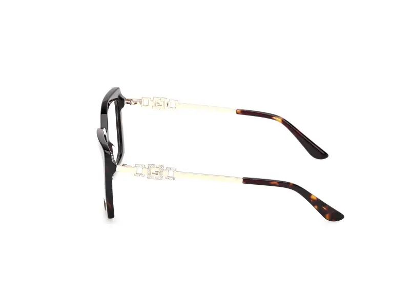 Donna GU50318 052 Montature da vista Acetato Havana Squadrata Normale miniatura 3