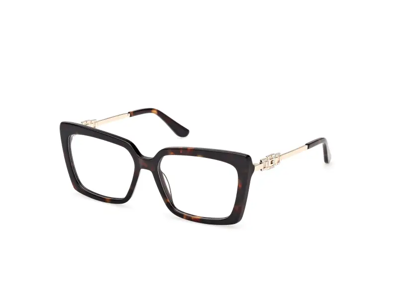 Donna GU50318 052 Montature da vista Acetato Havana Squadrata Normale