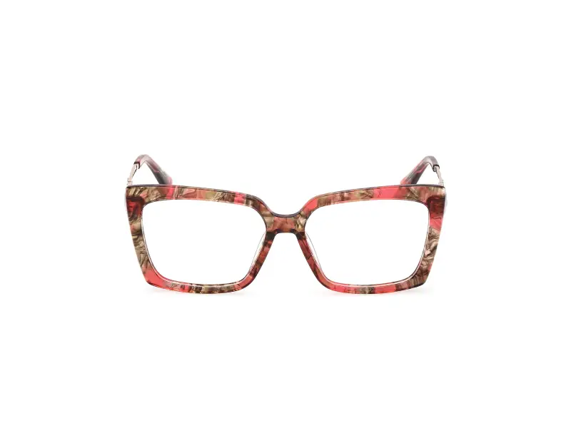 Donna GU50318 071 Montature da vista Acetato Bordeaux Squadrata Normale miniatura 2