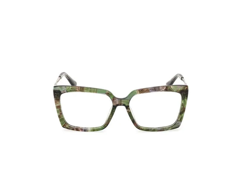Donna GU50318 098 Montature da vista Acetato Verde Squadrata Normale miniatura 2