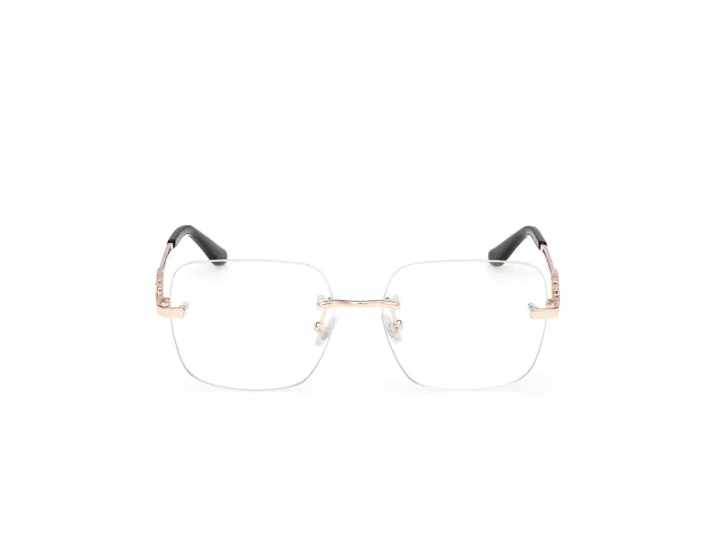 Donna GU50319 028 Montature da vista Metallo Oro Squadrata Normale miniatura 2