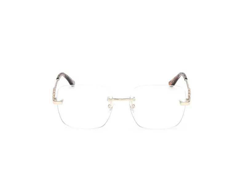 Donna GU50319 032 Montature da vista Metallo Oro Squadrata Normale miniatura 2