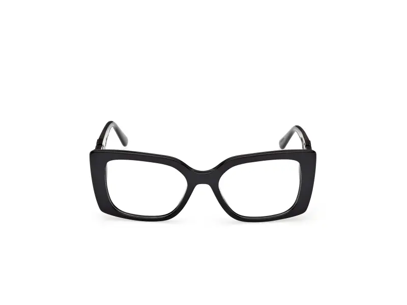 Donna GU50322 001 Montature da vista Acetato Nero Squadrata Normale miniatura 2