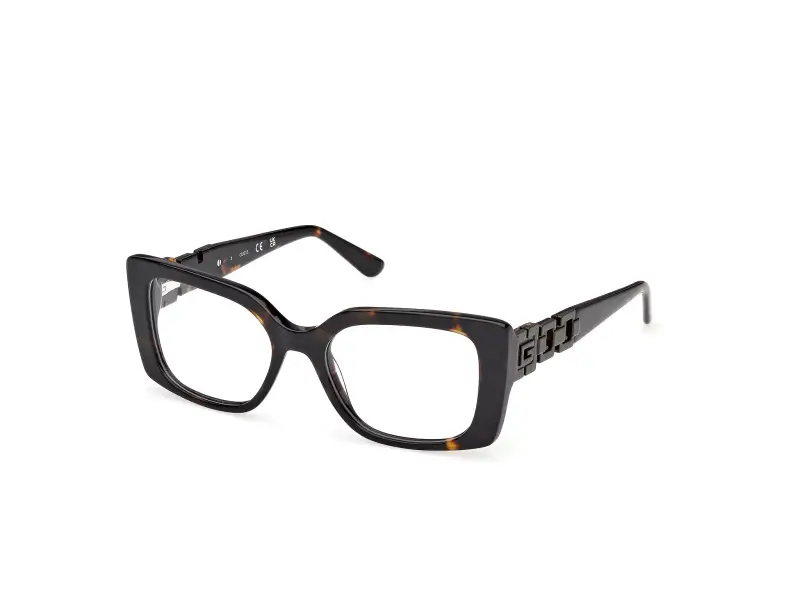 Donna GU50322 052 Montature da vista Acetato Havana Squadrata Normale