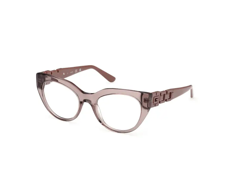 Donna GU50323 059 Montature da vista Acetato Beige Cat Eye Normale