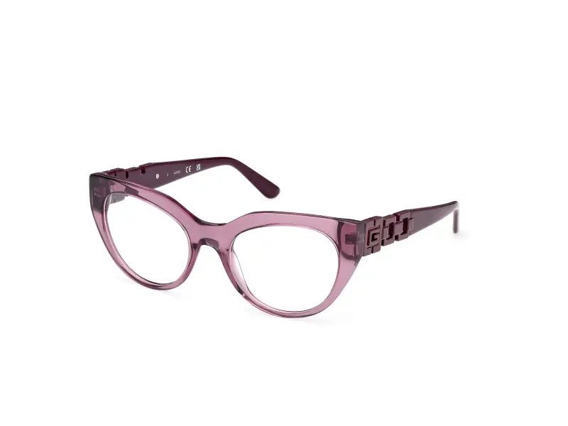 Donna GU50323 081 Montature da vista Acetato Viola Cat Eye Normale