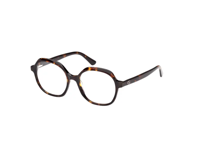 Guess Donna GU8271 052 Montature da vista Acetato Havana  Rotonda Normale