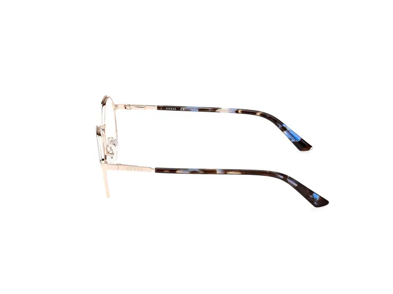 Guess Donna GU8272 032 Montature da vista Alluminio Oro Geometrica Normale miniatura 2