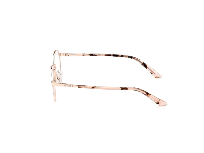 Guess Donna GU8274 059 Montature da vista Alluminio Beige Rotonda Normale miniatura 2