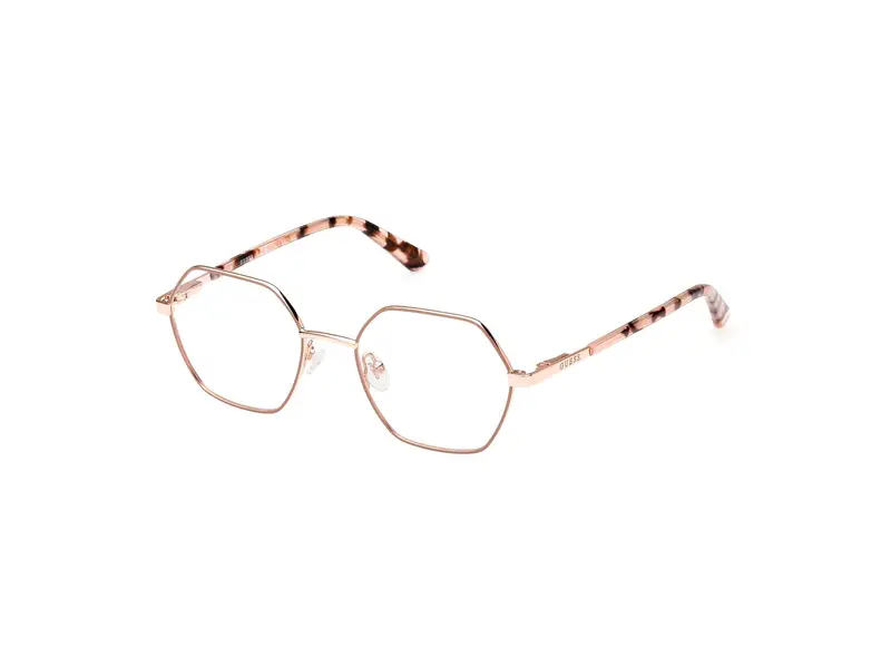 Guess Donna GU8275 059 Montature da vista Alluminio Beige  Geometrica Normale