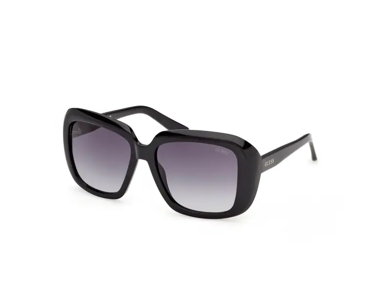 Donna Guess GU00288 01B Occhiali da sole Iniettato Nero Fumo Squadrata Normale