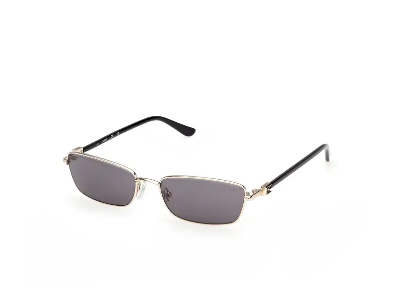 Donna Guess GU00290 32A Occhiali da sole Metallo Oro Fumo Squadrata Normale