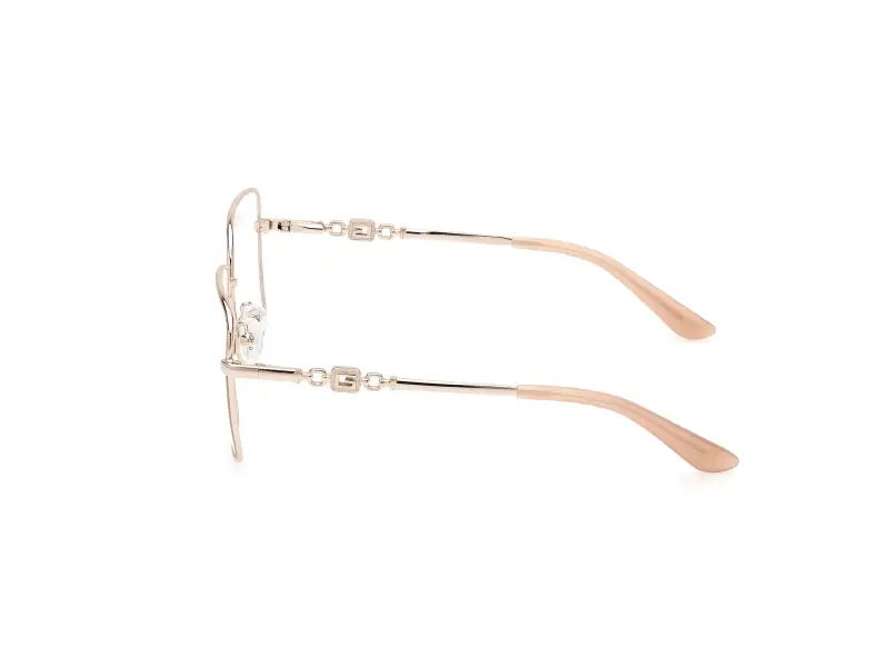 Donna Guess GU2953 059 Montature da vista Metallo Beige Squadrata Normale miniatura 2