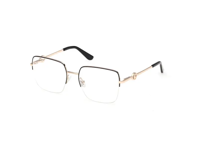 Donna Guess GU50347 005 Montature da vista Metallo Nero Squadrata Normale