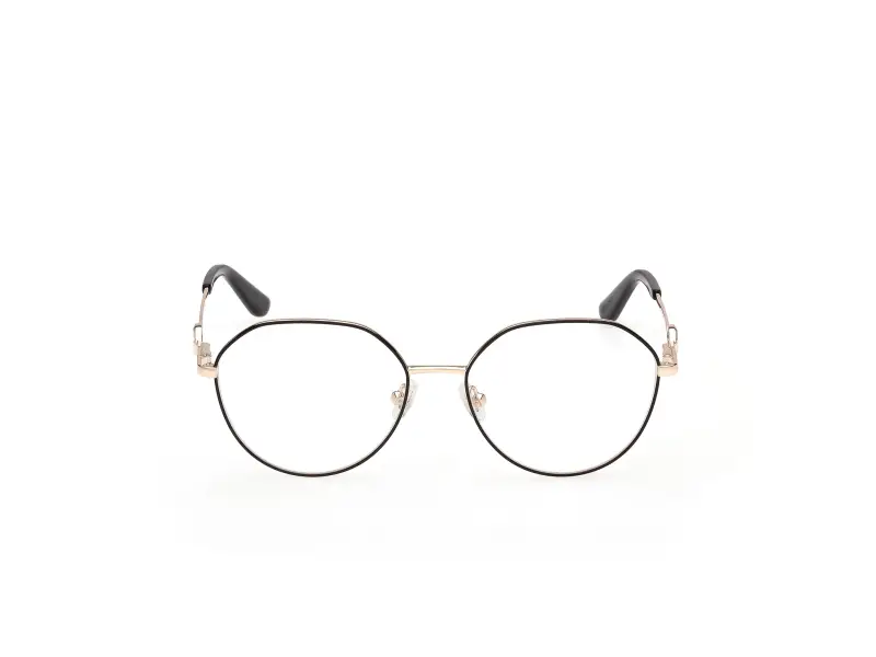 Donna Guess GU50348 005 Montature da vista Metallo Nero Rotonda Normale miniatura 2