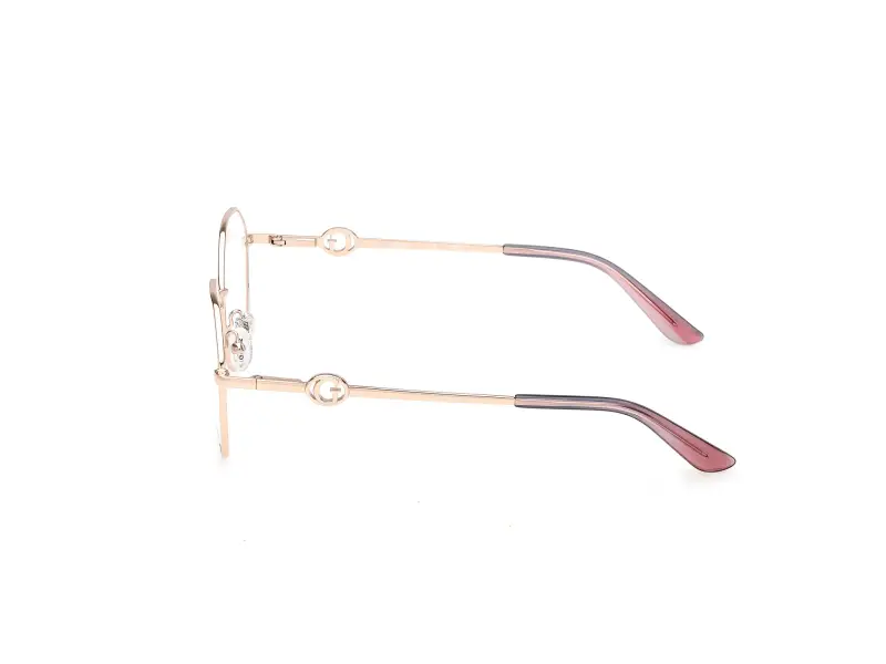 Donna Guess GU50348 028 Montature da vista Metallo Oro Rotonda Normale miniatura 3