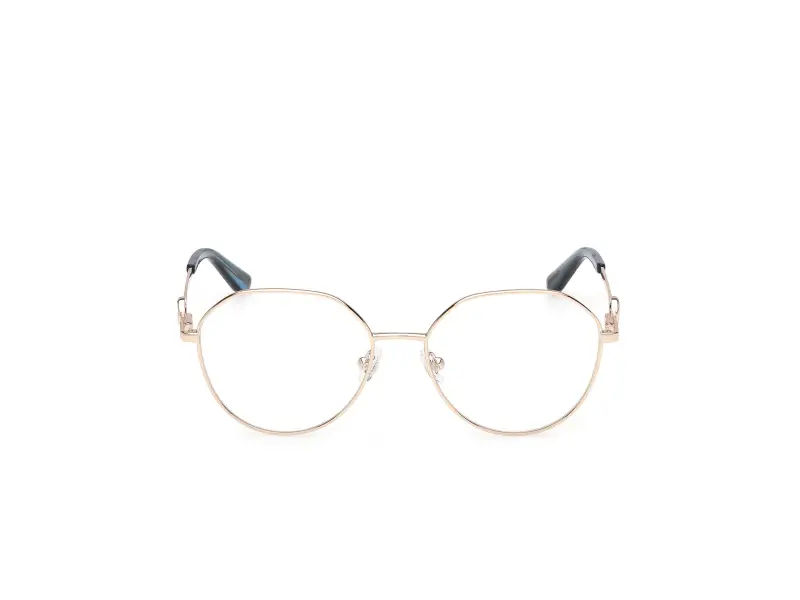 Donna Guess GU50348 032 Montature da vista Metallo Oro Rotonda Normale miniatura 2