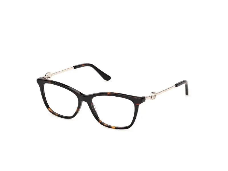 Donna Guess GU50349 052 Montature da vista Acetato Havana Squadrata Normale