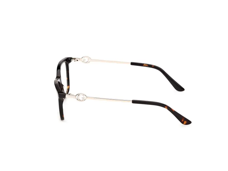 Donna Guess GU50349 052 Montature da vista Acetato Havana Squadrata Normale miniatura 3