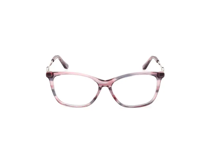 Donna Guess GU50349 074 Montature da vista Acetato Rosa Squadrata Normale miniatura 2