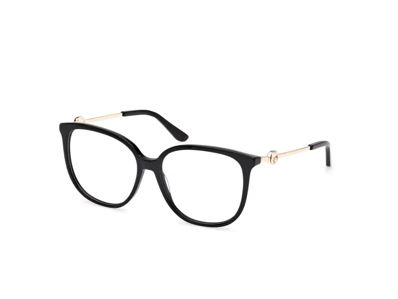 Donna Guess GU50350 001 Montature da vista Acetato Nero Squadrata Normale