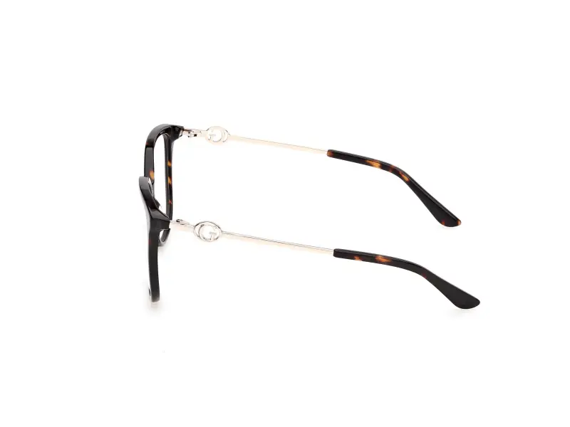 Donna Guess GU50350 052 Montature da vista Acetato Havana Squadrata Normale miniatura 3