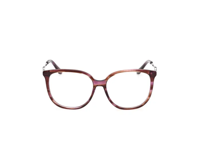 Donna Guess GU50350 068 Montature da vista Acetato Bordeaux Squadrata Normale miniatura 2