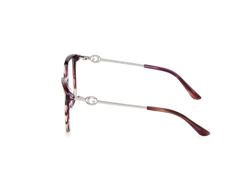 Donna Guess GU50350 068 Montature da vista Acetato Bordeaux Squadrata Normale miniatura 3