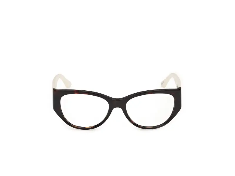 Donna Guess GU50351 052 Montature da vista Acetato Havana Cat Eye Normale miniatura 2
