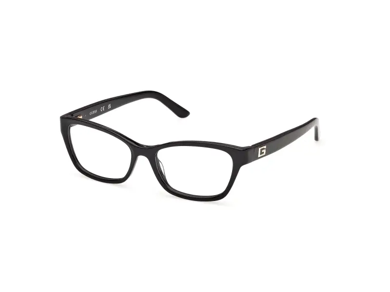 Donna Guess GU50353 001 Montature da vista Acetato Nero Squadrata Normale