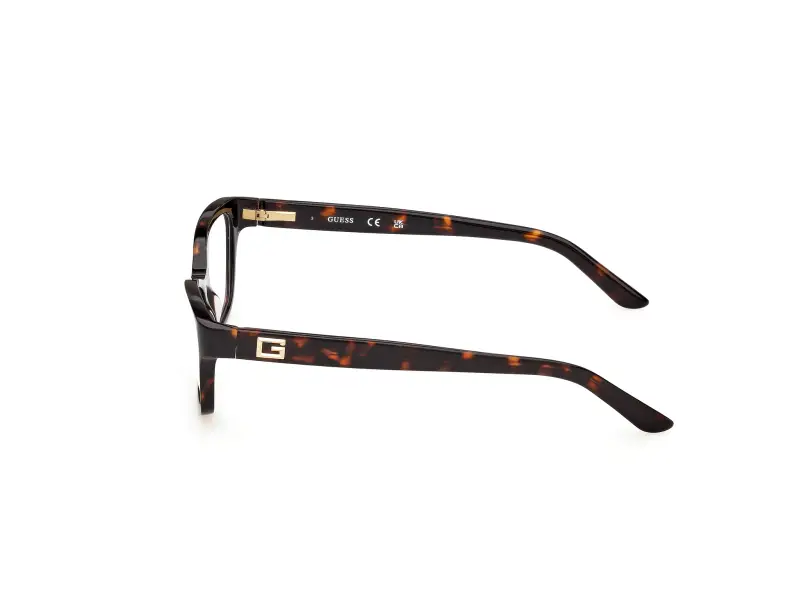 Donna Guess GU50353 052 Montature da vista Acetato Havana Squadrata Normale miniatura 3