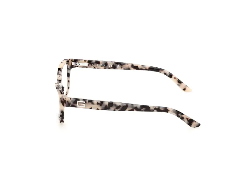 Donna Guess GU50353 056 Montature da vista Acetato Havana Squadrata Normale miniatura 3