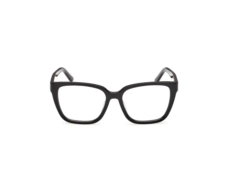 Donna Guess GU50354 001 Montature da vista Acetato Nero Squadrata Normale miniatura 2