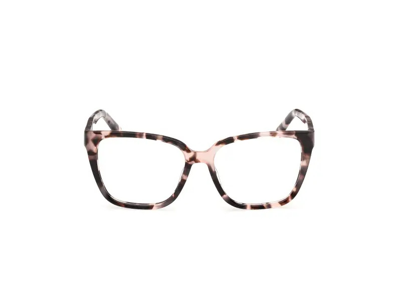 Donna Guess GU50354 074 Montature da vista Acetato Rosa Squadrata Normale miniatura 2