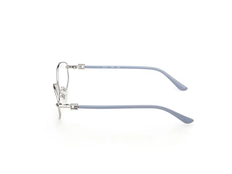 Donna Guess GU50355 008 Montature da vista Metallo Canna di fucile Geometrica Normale miniatura 3