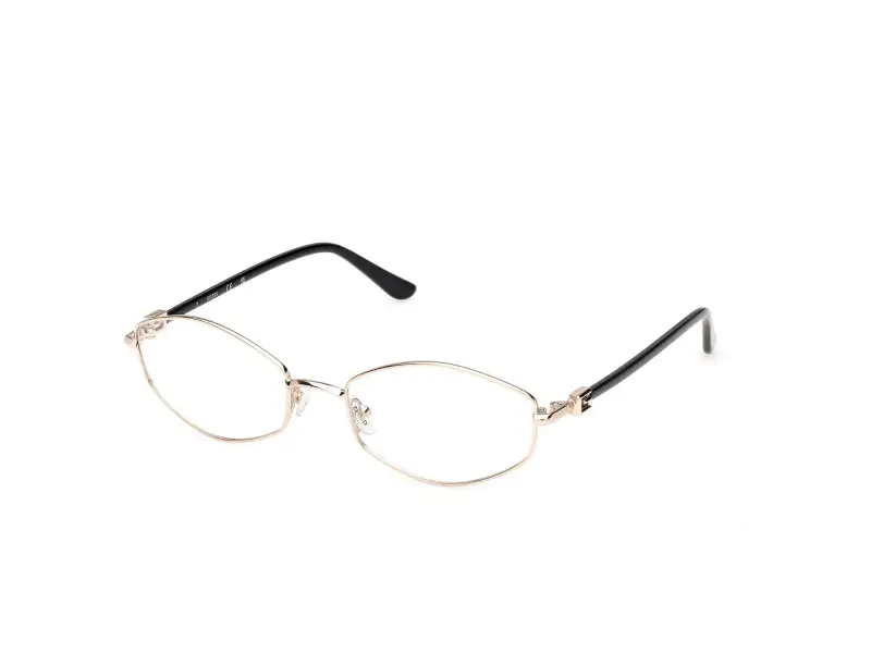 Donna Guess GU50355 032 Montature da vista Metallo Oro Geometrica Normale