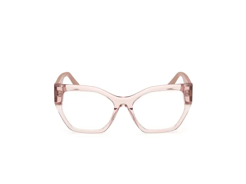 Donna Guess GU50357 072 Montature da vista Acetato Rosa Geometrica Normale miniatura 2