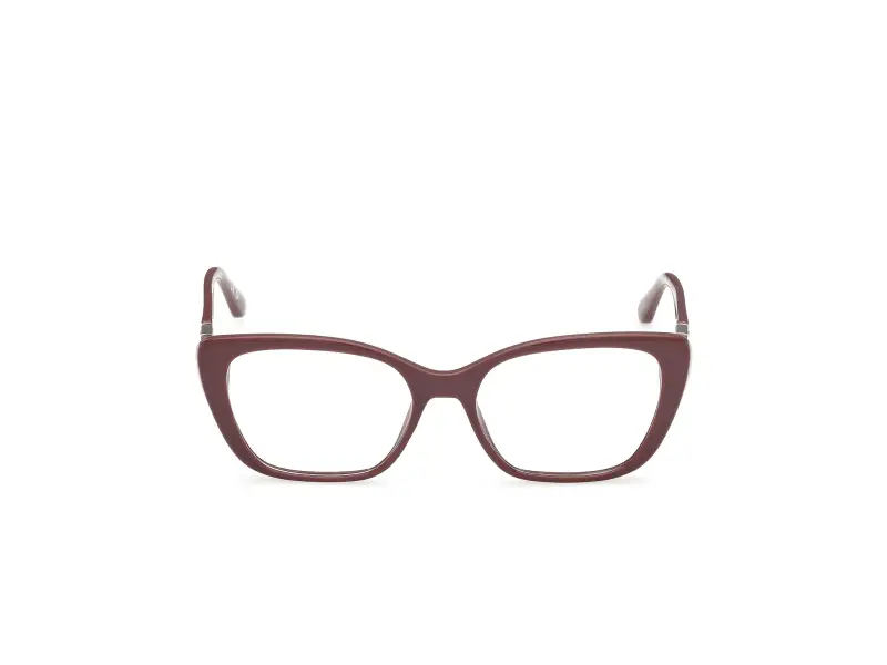 Donna Guess GU50358 069 Montature da vista Acetato Bordeaux Squadrata Normale miniatura 2