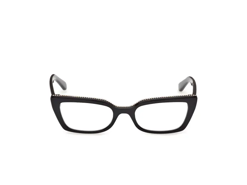 Donna Guess GU50360 001 Montature da vista Acetato Nero Squadrata Normale miniatura 2
