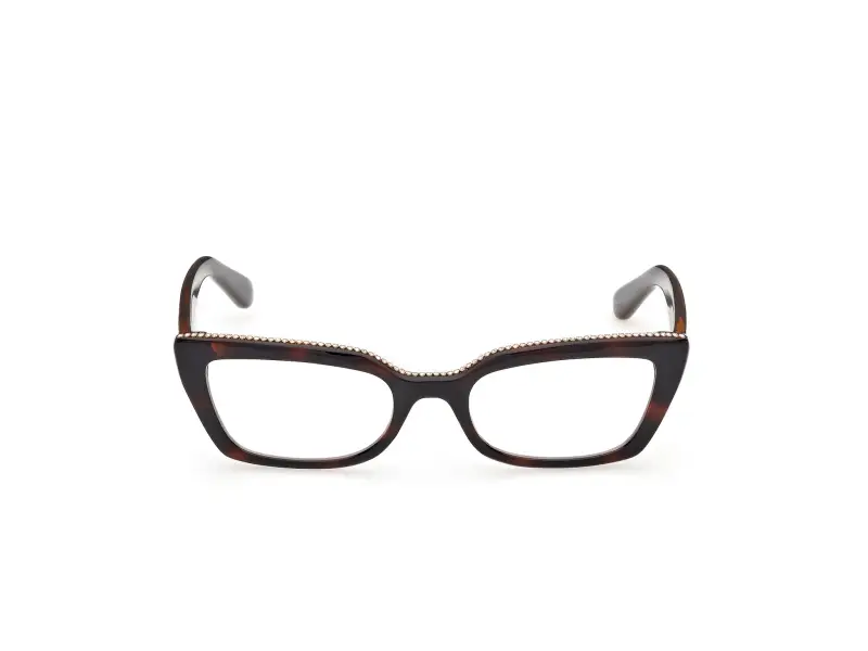 Donna Guess GU50360 052 Montature da vista Acetato Havana Squadrata Normale miniatura 2