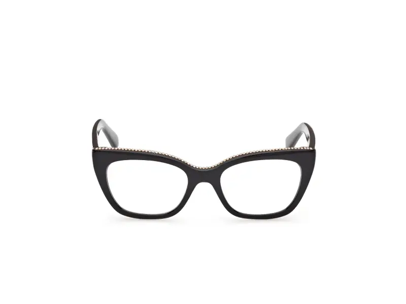 Donna Guess GU50361 001 Montature da vista Acetato Nero Squadrata Normale miniatura 2