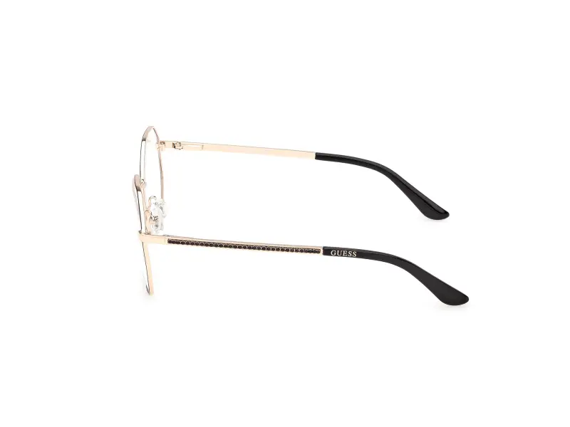 Donna Guess GU50363 002 Montature da vista Metallo Nero Geometrica Normale miniatura 3