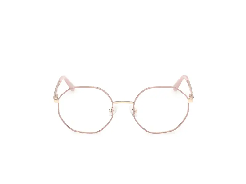 Donna Guess GU50363 073 Montature da vista Metallo Rosa Geometrica Normale miniatura 2