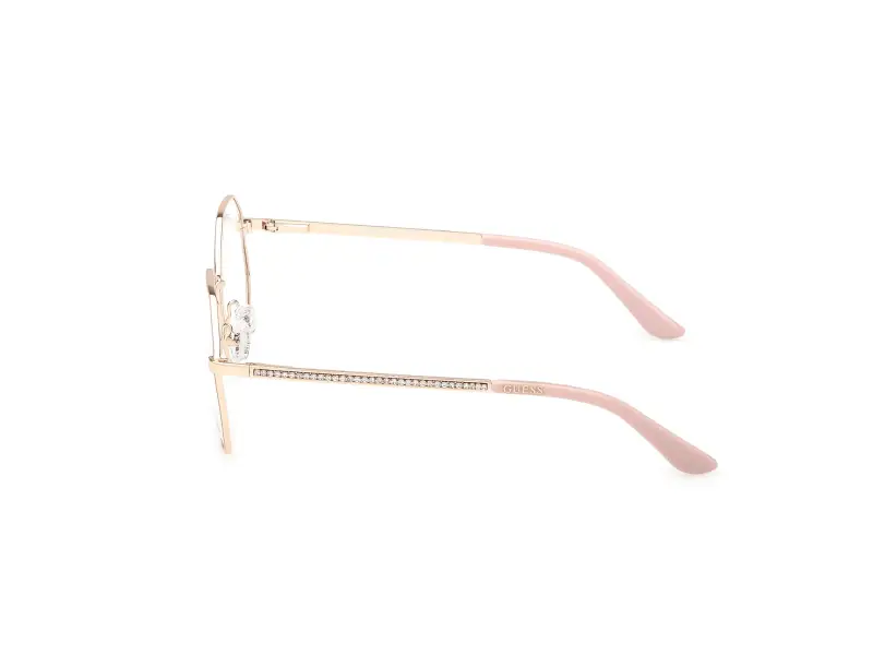 Donna Guess GU50363 073 Montature da vista Metallo Rosa Geometrica Normale miniatura 3