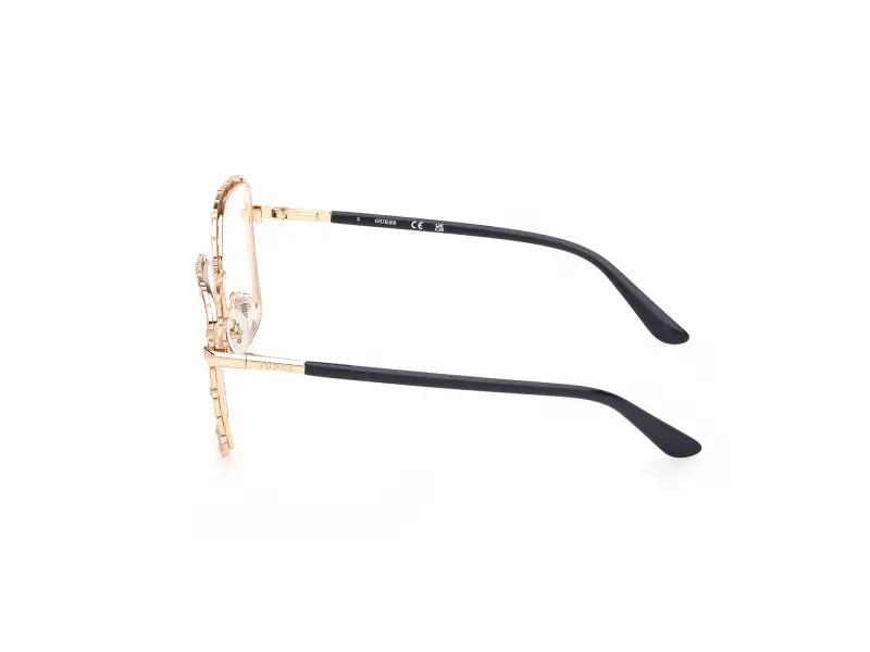 Donna Guess GU50364 032 Montature da vista Metallo Oro Squadrata Normale miniatura 3