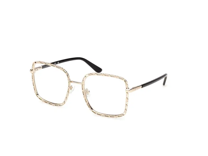Donna Guess GU50364 033 Montature da vista Metallo Oro Squadrata Normale