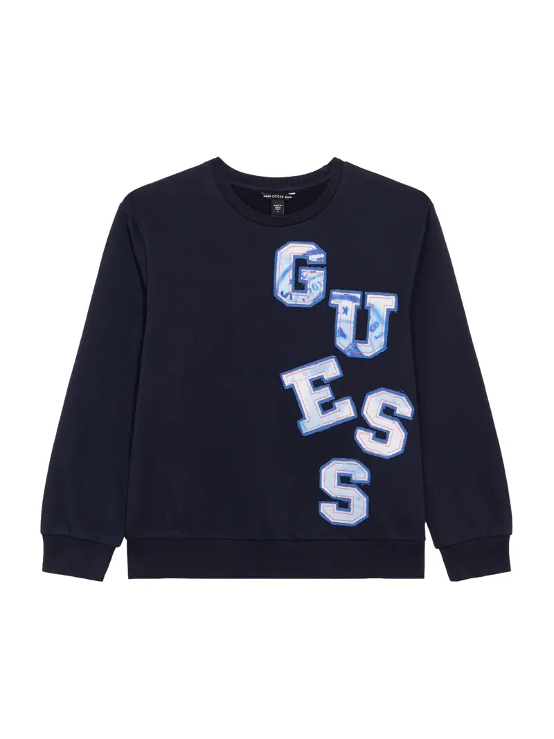 Felpa ACTIVE navy / blu chiaro / bianco