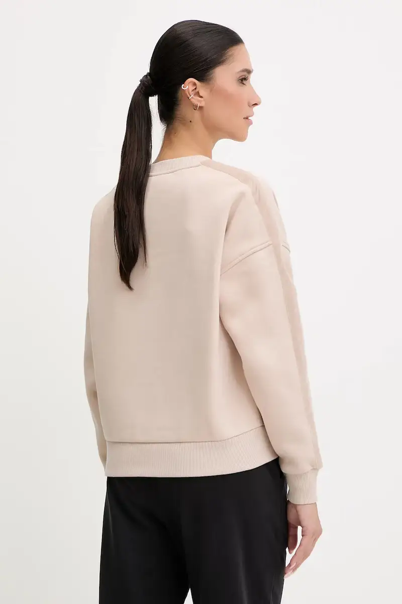 felpa AELIA donna colore beige V5BQ10 KB681 miniatura 3