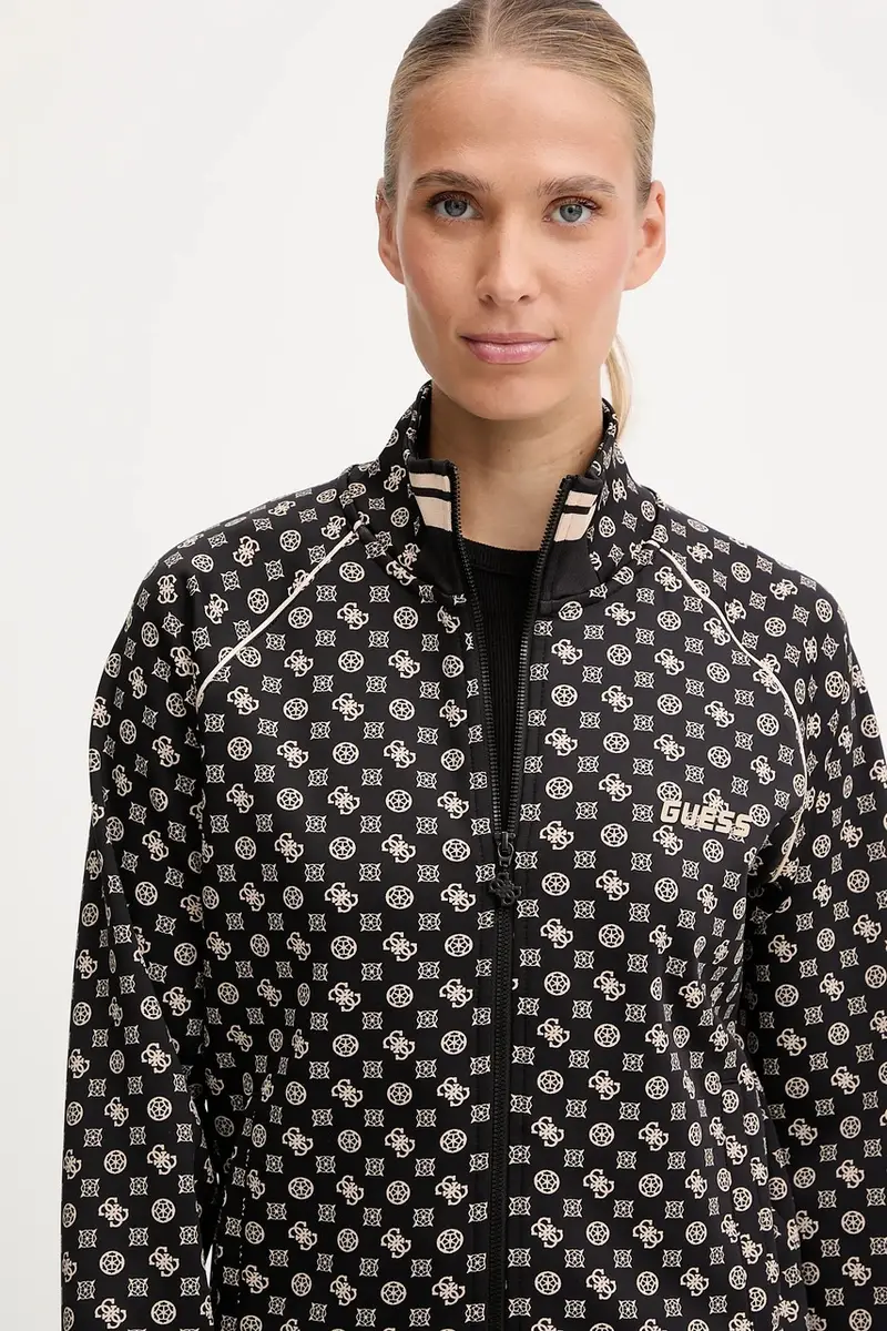 felpa AGGIE donna colore nero V5YQ03 KB212 miniatura 4